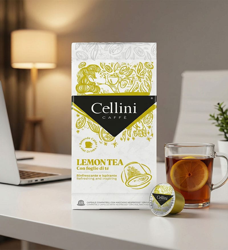 10 Capsule Cellini Ceai Negru si Lamaie – Compatibile Nespresso 10 Capsule Cellini Ceai Negru si Lamaie – Compatibile Nespresso