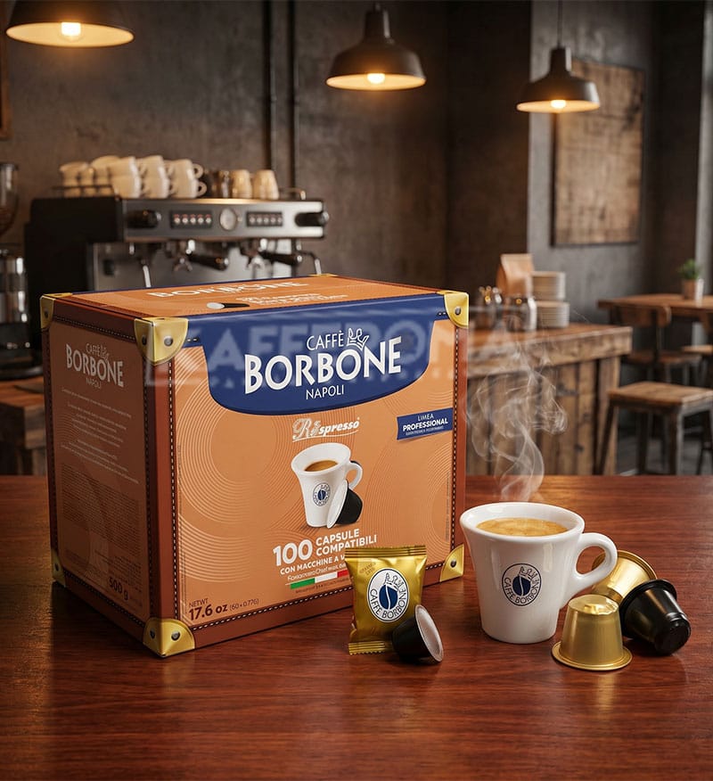 100 Capsule Borbone Respresso Miscela Oro - Compatibile Nespresso 100 Capsule Borbone Respresso Miscela Oro - Compatibile Nespresso