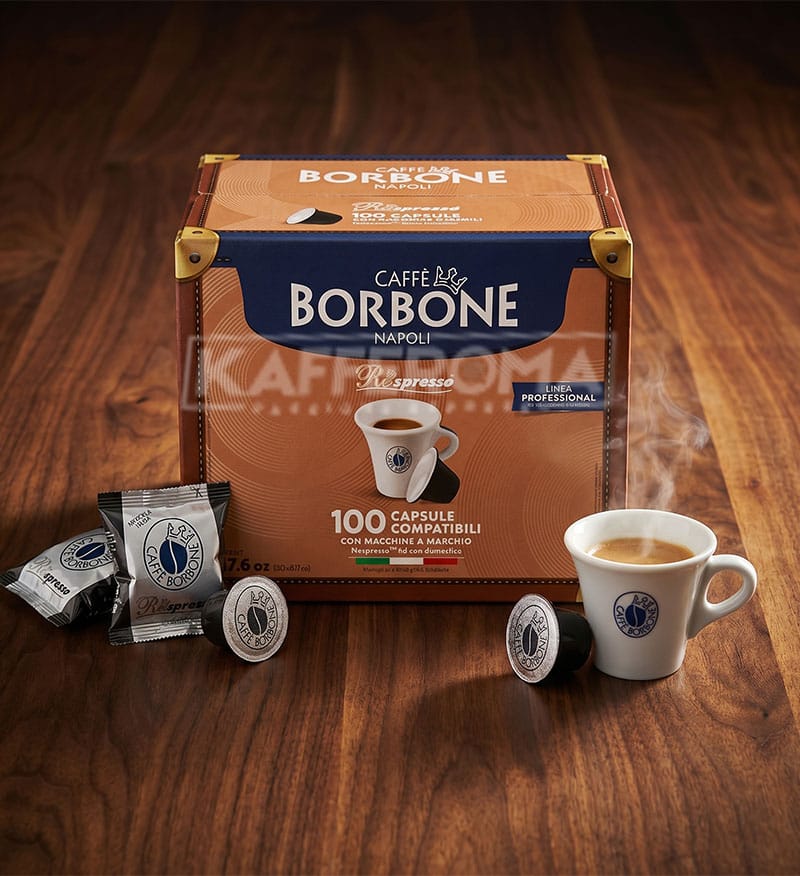 100 Capsule Borbone Respresso Miscela Nera - Compatibile Nespresso 100 Capsule Borbone Respresso Miscela Nera - Compatibile Nespresso