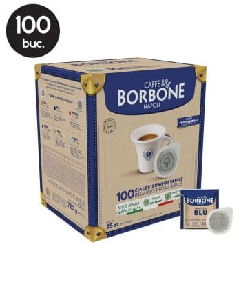 100 Paduri Biodegradabile Borbone Espresso Miscela Blu - Compatibile ESE44 100 Paduri Biodegradabile Borbone Espresso Miscela Blu - Compatibile ESE44