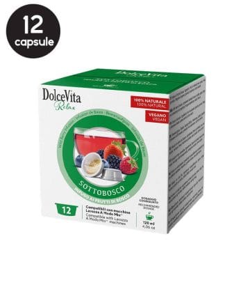 12 Capsule DolceVita Ceai Fructe de Padure - Compatibile A Modo Mio 12 Capsule DolceVita Ceai Fructe de Padure - Compatibile A Modo Mio