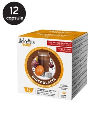 12 Capsule DolceVita Ciocco Latte - Compatibile A Modo Mio 12 Capsule DolceVita Ciocco Latte - Compatibile A Modo Mio
