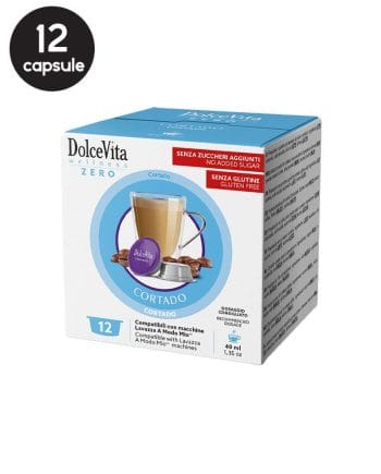 12 Capsule DolceVita Cortado - Compatibile A Modo Mio 12 Capsule DolceVita Cortado - Compatibile A Modo Mio