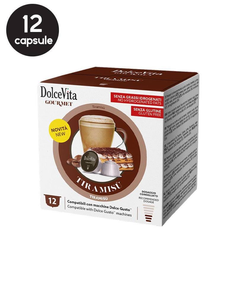 12 Capsule DolceVita Tiramisu - Compatibile Dolce Gusto 12 Capsule DolceVita Tiramisu - Compatibile Dolce Gusto