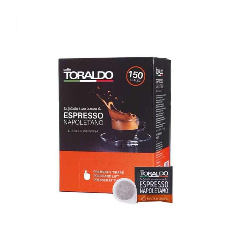 150 Paduri Caffe Toraldo Miscela Cremosa - Compatibile ESE44 150 Paduri Caffe Toraldo Miscela Cremosa - Compatibile ESE44