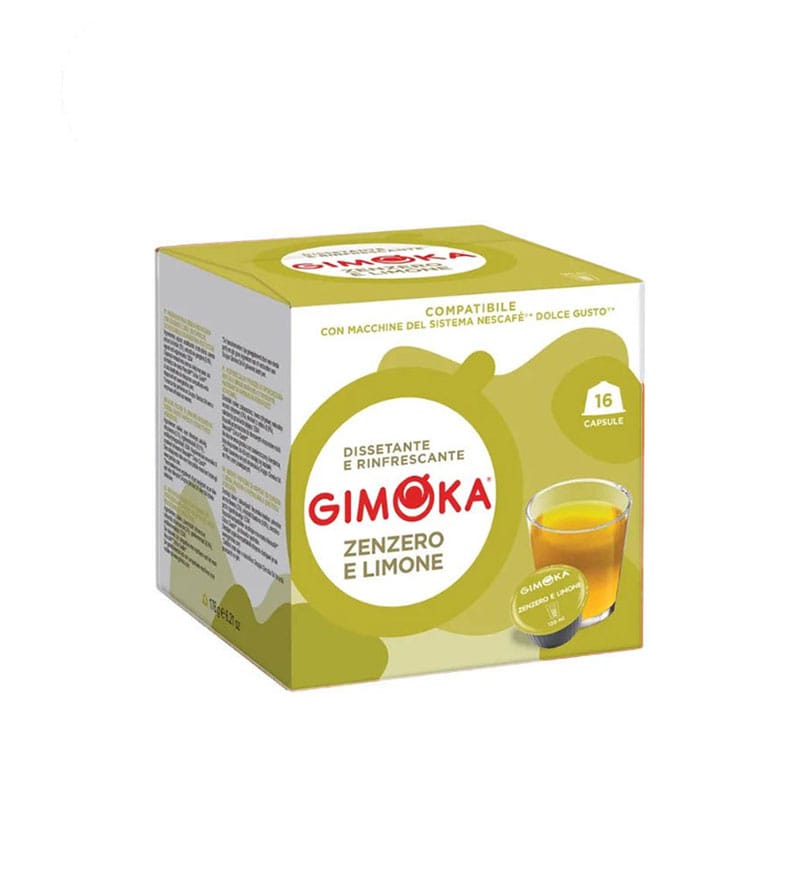 16 Capsule Gimoka Ghimbir si Lamaie – Compatibile Dolce Gusto 16 Capsule Gimoka Ghimbir si Lamaie – Compatibile Dolce Gusto