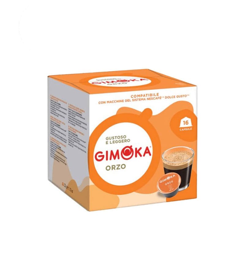 16 Capsule Gimoka Orzo – Compatibile Dolce Gusto 16 Capsule Gimoka Orzo – Compatibile Dolce Gusto