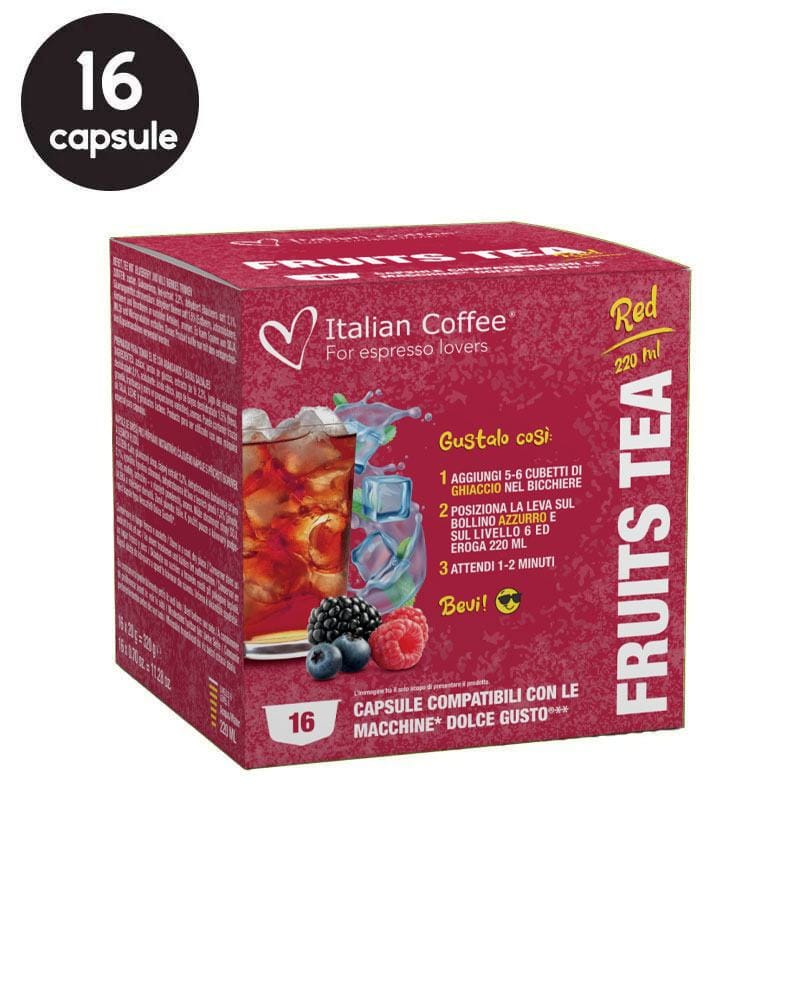 16 Capsule Italian Coffee Ceai Fructe - Compatibile Dolce Gusto 16 Capsule Italian Coffee Ceai Fructe - Compatibile Dolce Gusto