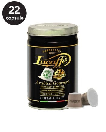 22 Capsule Lucaffe Arabica Gourmet - Compatibile Nespresso
