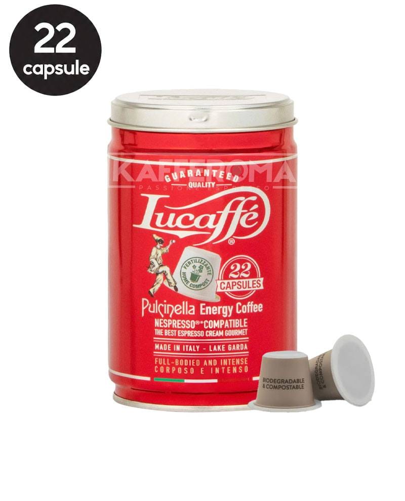 22 Capsule Lucaffe Pulcinella - Compatibile Nespresso 22 Capsule Lucaffe Pulcinella - Compatibile Nespresso