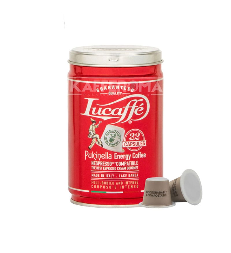 22 Capsule Lucaffe Pulcinella - Compatibile Nespresso 22 Capsule Lucaffe Pulcinella - Compatibile Nespresso