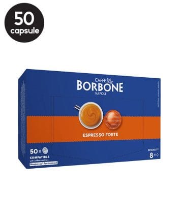 50 Capsule Cafe Borbone Espresso Forte - Compatibile Nespresso Professional 50 Capsule Cafe Borbone Espresso Forte - Compatibile Nespresso Professional