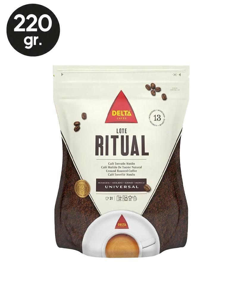 Cafea Macinata Delta Lote Ritual 220gr. Cafea Macinata Delta Lote Ritual 220gr.