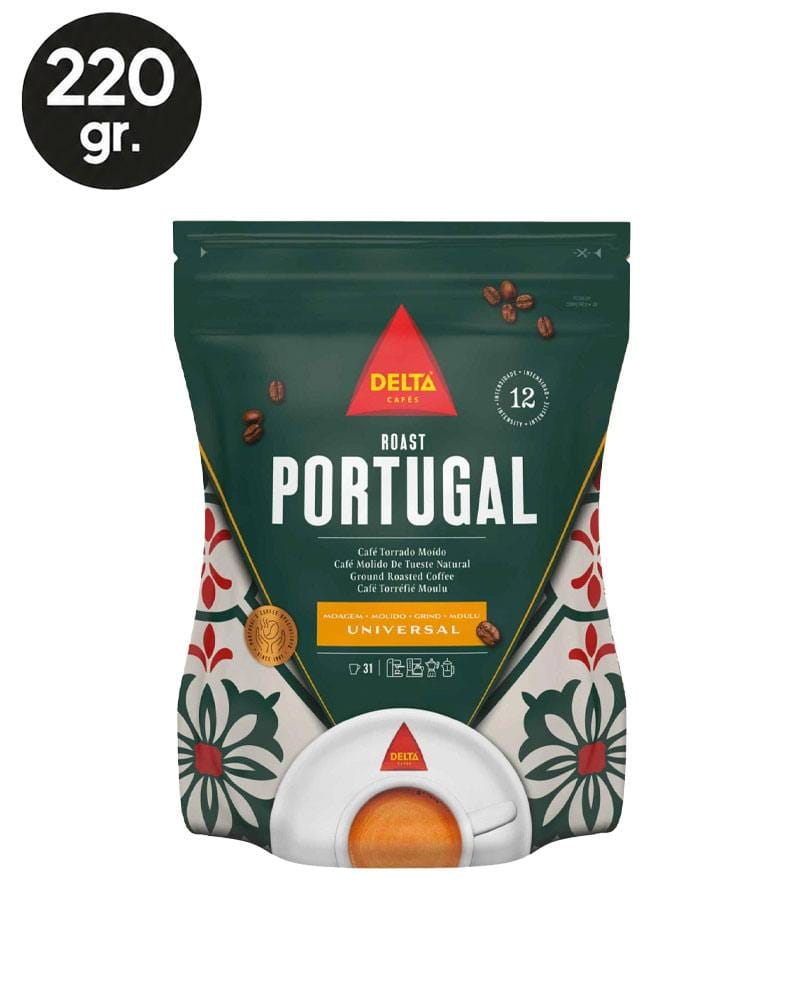 Cafea Macinata Delta Portugal 220gr. Cafea Macinata Delta Portugal 220gr.