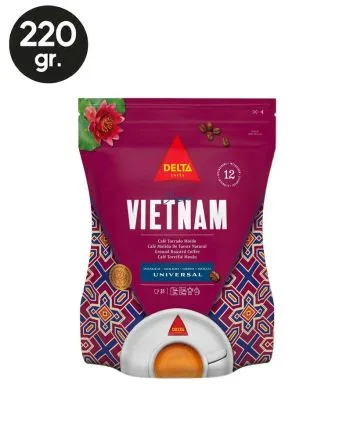 Cafea Macinata Delta Vietnam 220gr. Cafea Macinata Delta Vietnam 220gr.
