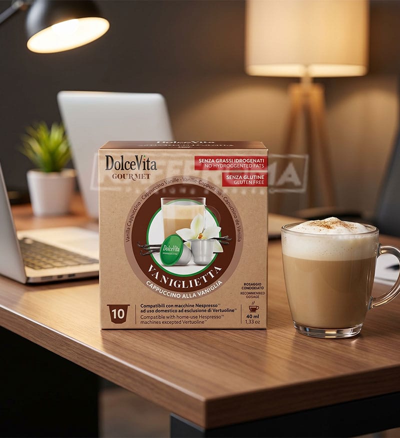 10 Capsule DolceVita Vaniglietta - Compatibile Nespresso 10 Capsule DolceVita Vaniglietta - Compatibile Nespresso