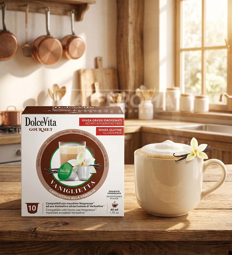 10 Capsule DolceVita Vaniglietta - Compatibile Nespresso 10 Capsule DolceVita Vaniglietta - Compatibile Nespresso