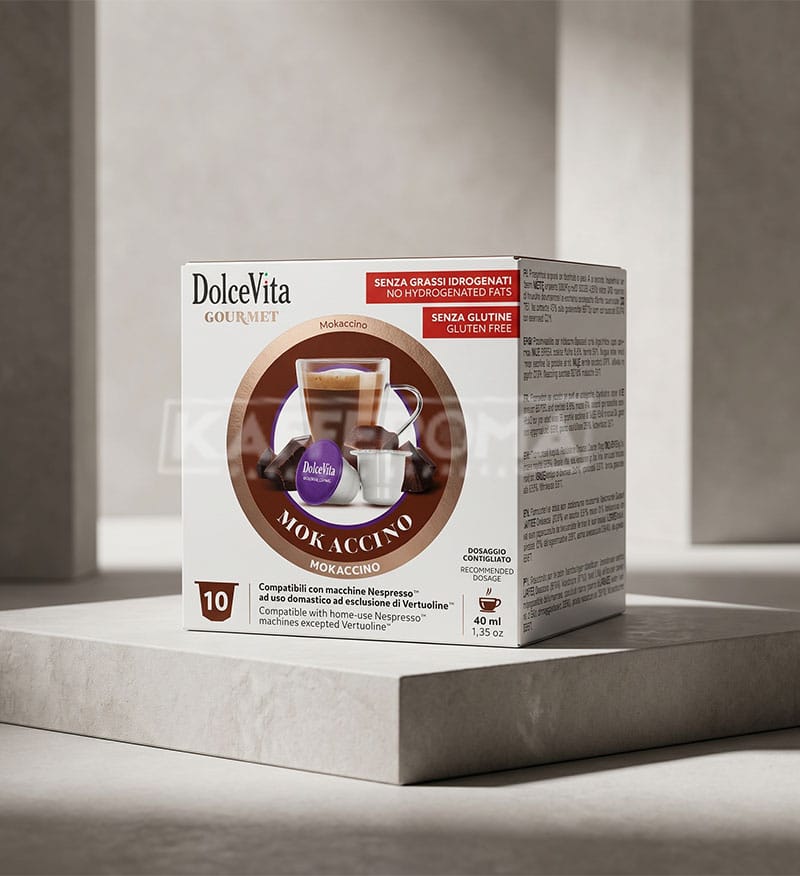 10 Capsule DolceVita Mokaccino - Compatibile Nespresso 10 Capsule DolceVita Mokaccino - Compatibile Nespresso