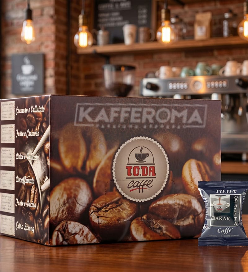 100 Capsule To.Da Caffe Dakar - Compatibile Espresso Point 100 Capsule To.Da Caffe Dakar - Compatibile Espresso Point