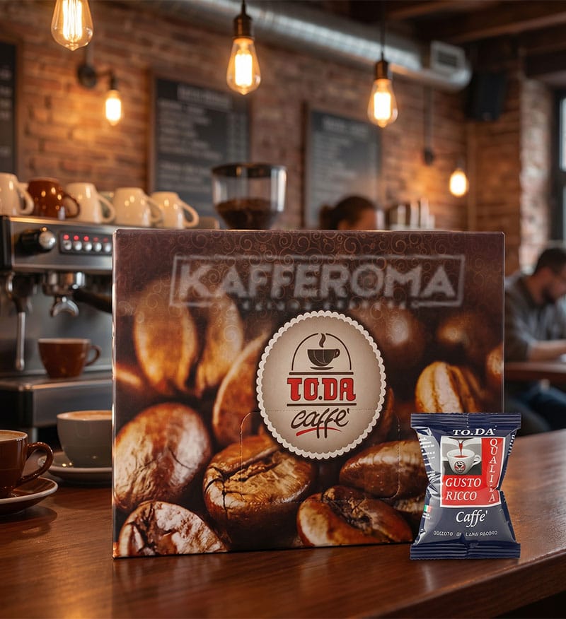 100 Capsule To.Da Caffe Ricco - Compatibile Espresso Point 100 Capsule To.Da Caffe Ricco - Compatibile Espresso Point