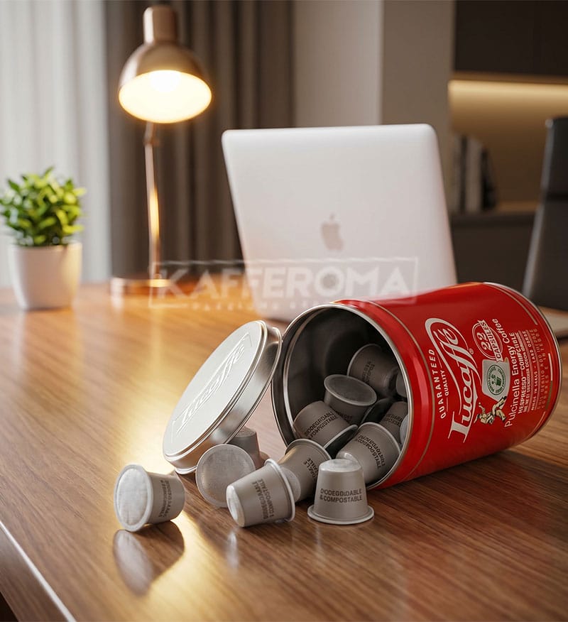 22 Capsule Lucaffe Pulcinella - Compatibile Nespresso 22 Capsule Lucaffe Pulcinella - Compatibile Nespresso