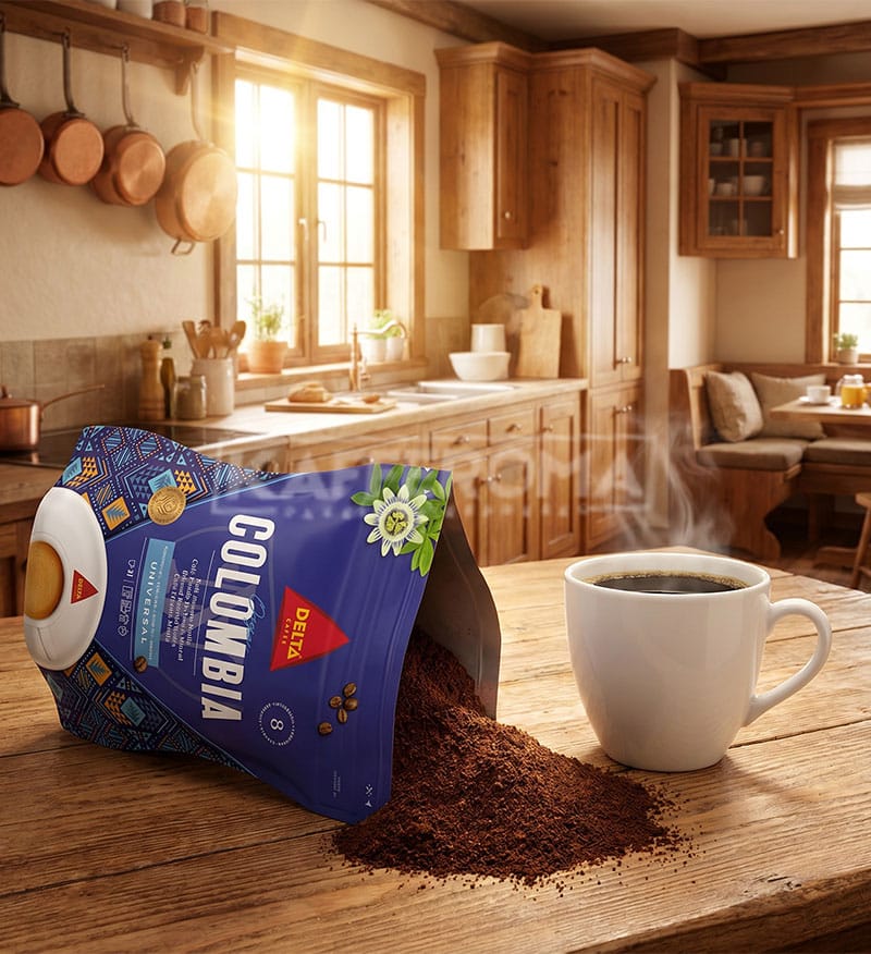 Cafea Macinata Delta Colombia 220gr. Cafea Macinata Delta Colombia 220gr.