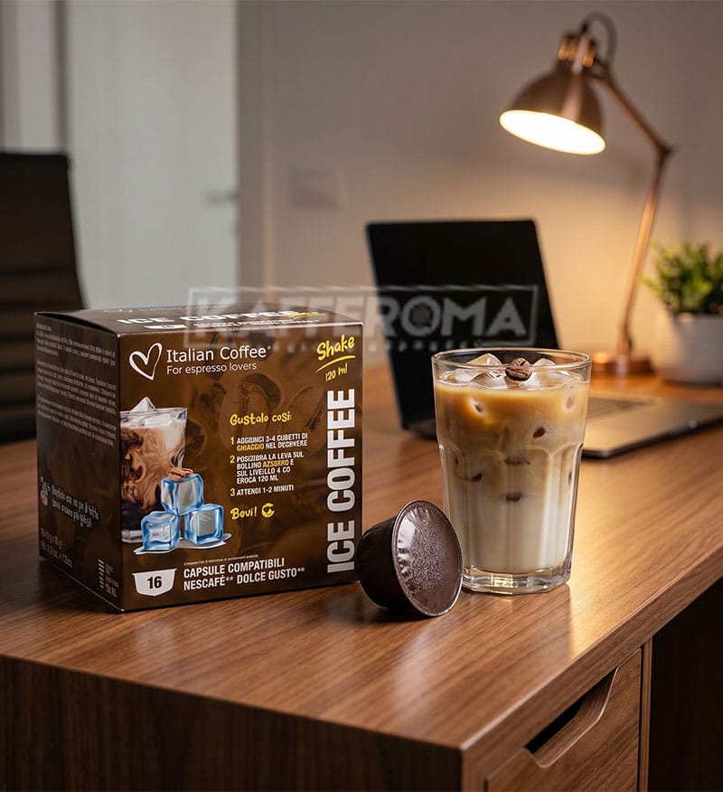 16 Capsule Italian Coffee Ice Coffee - Compatibile Dolce Gusto 16 Capsule Italian Coffee Ice Coffee - Compatibile Dolce Gusto