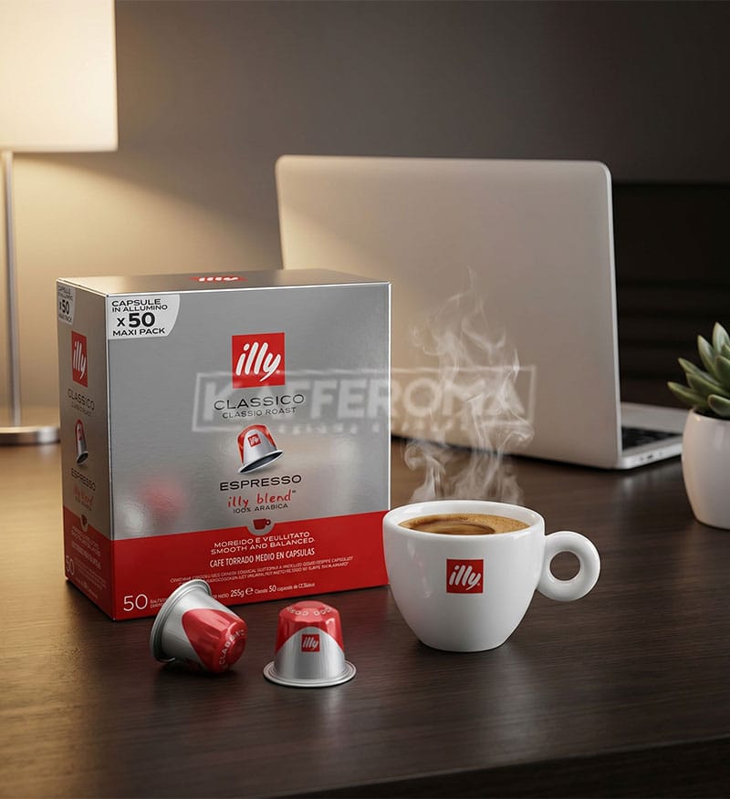 50 Capsule Illy Espresso Classico - Compatibile Nespresso 50 Capsule Illy Espresso Classico - Compatibile Nespresso
