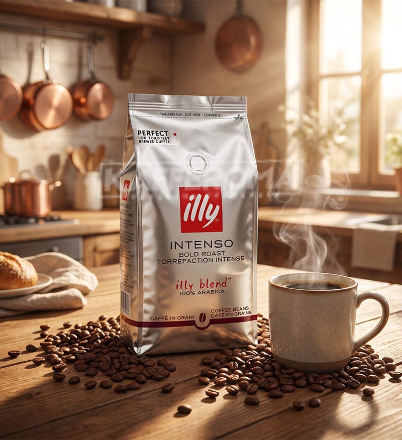 Cafea Boabe Illy Intenso 500 gr. Cafea Boabe Illy Intenso 500 gr.