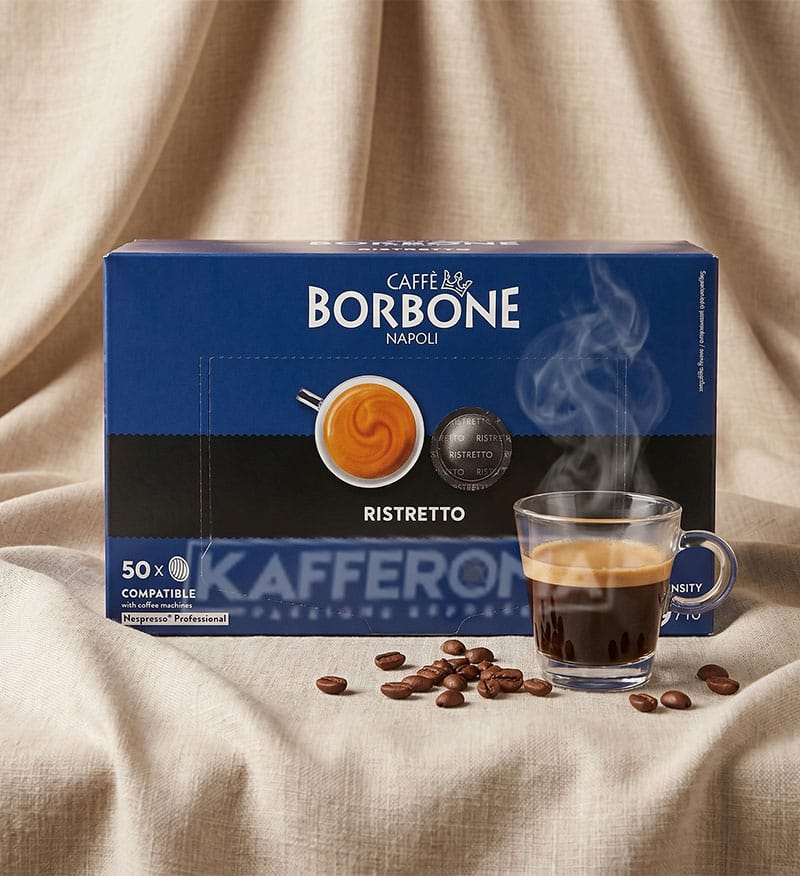 50 Capsule Cafe Borbone Espresso Forte - Compatibile Nespresso Professional 50 Capsule Cafe Borbone Espresso Forte - Compatibile Nespresso Professional