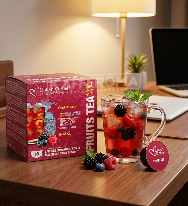 16 Capsule Italian Coffee Ceai Fructe - Compatibile Dolce Gusto 16 Capsule Italian Coffee Ceai Fructe - Compatibile Dolce Gusto