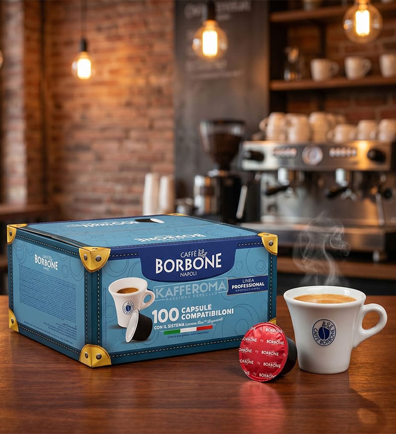100 Capsule Borbone Rossa - Compatibile Lavzza Blue 100 Capsule Borbone Rossa - Compatibile Lavzza Blue