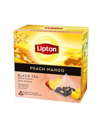 20 Plicuri Ceai Negru Piersica si Mango - Lipton 20 Plicuri Ceai Negru Piersica si Mango - Lipton