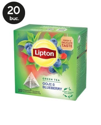 20 Plicuri Ceai Verde Goji si Afine - Lipton