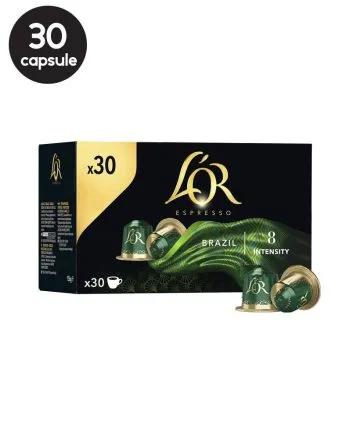 30 Capsule L’Or Espresso Brazil – Compatibile Nespresso 30 Capsule L’Or Espresso Brazil – Compatibile Nespresso