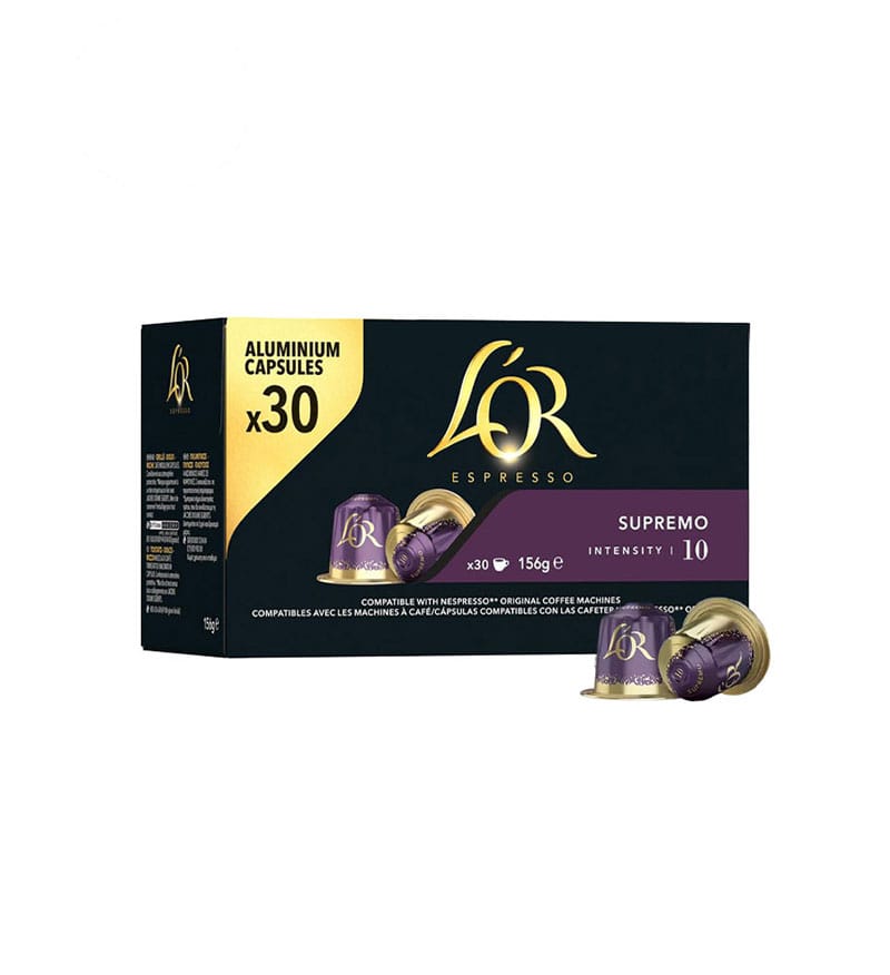 30 Capsule L’Or Espresso Supremo – Compatibile Nespresso 30 Capsule L’Or Espresso Supremo – Compatibile Nespresso