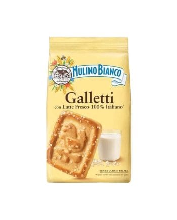 Biscuiți Mulino Bianco Galetti con Latte Fresco 350gr.