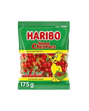 Bomboane Gumate Haribo Happy Cherries 175gr.