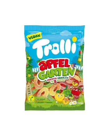 Bomboane Gumate Trolli Apfel Garten 150gr. Bomboane Gumate Trolli Apfel Garten 150gr.