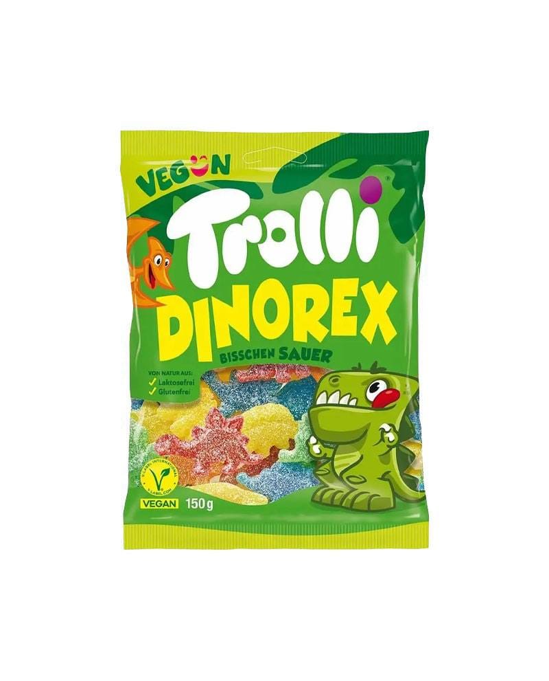 Bomboane Gumate Trolli Dinorex 150gr. Bomboane Gumate Trolli Dinorex 150gr.