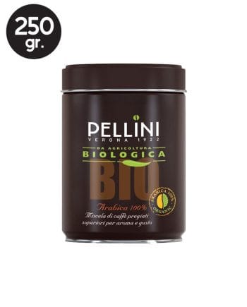Cafea Măcinată Pellini Biologica Bio 100% Arabica 250gr. Cafea Măcinată Pellini Biologica Bio 100% Arabica 250gr.