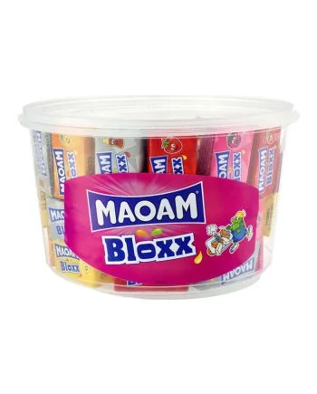 Caramele Gumate Maoam Bloxx 1100g. Caramele Gumate Maoam Bloxx 1100g.