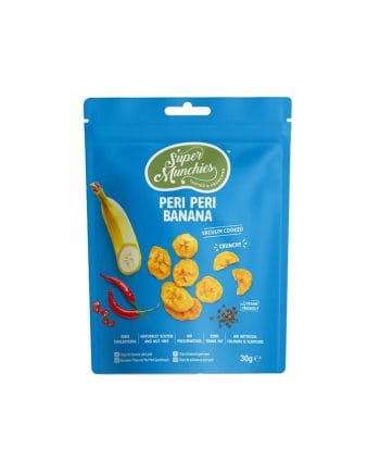Chipsuri de Banane cu Piri Piri - Super Munchies 30gr Chipsuri de Banane cu Piri Piri - Super Munchies 30gr