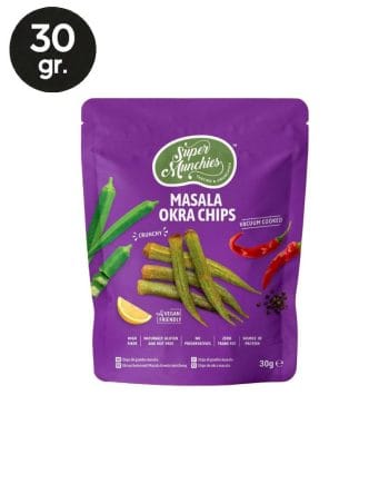 Chipsuri din Bame cu Masala - Super Munchies Chipsuri din Bame cu Masala - Super Munchies
