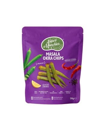 Chipsuri din Bame cu Masala - Super Munchies 30gr. Chipsuri din Bame cu Masala - Super Munchies 30gr.