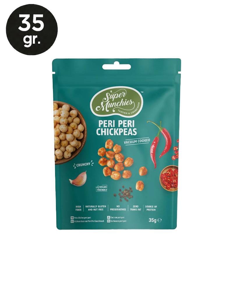 Chipsuri din Naut cu Piri Piri - Super Munchies Chipsuri din Naut cu Piri Piri - Super Munchies