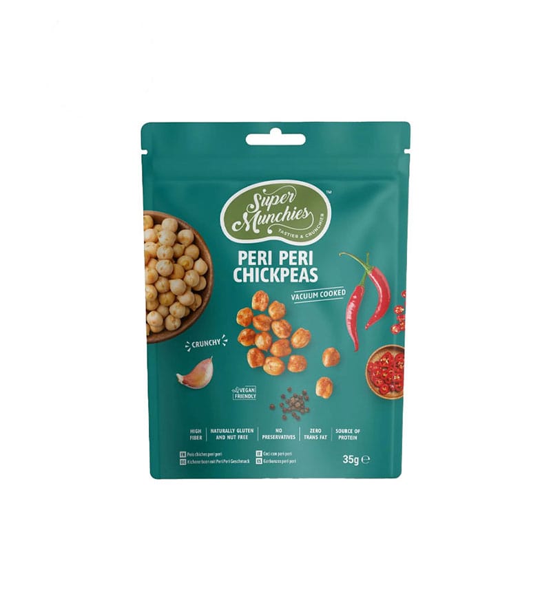 Chipsuri din Naut cu Piri Piri - Super Munchies Chipsuri din Naut cu Piri Piri - Super Munchies