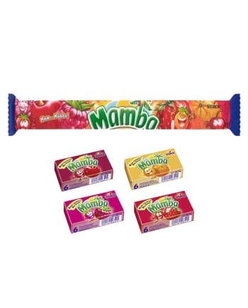 Caramele Gumate Mamba Fructe 106gr.