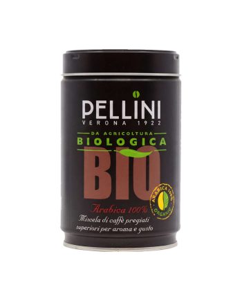 Cafea Măcinată Pellini Biologica Bio 100% Arabica 250gr. Cafea Măcinată Pellini Biologica Bio 100% Arabica 250gr. – Kafferoma