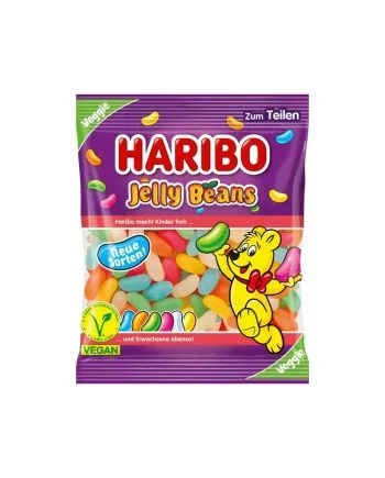 Bomboane Gumate Haribo Jelly Beans 160gr. Bomboane Gumate Haribo Jelly Beans 160gr.